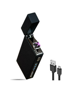 Encendedor Eléctrico Megatriz Recargable USB Doble Arco 300mAh