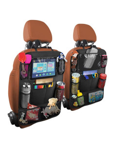 Organizador de Respaldo de Asiento de Coche Osilly - 2 Bolsas, 9 Bolsillos, Impermeable