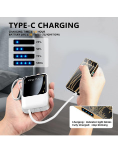 Encendedor eléctrico recargable TIKIUKI arco plasma a prueba de viento 2