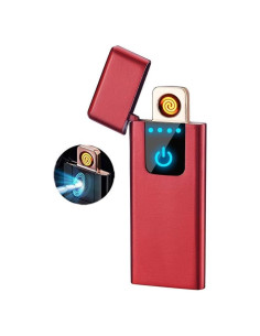 Encendedor Inteligente Doble Cara MENG ZHI AO Rojo USB