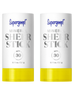 Supergoop! Barra Mineral Transparente SPF 30 - 20.9 ml x2