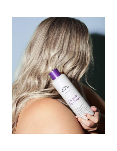 Champú Seco Vegano Four Reasons para Cabello Rubio 191g