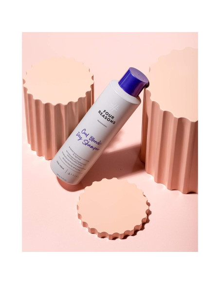 Champú Seco Vegano Four Reasons para Cabello Rubio 191g