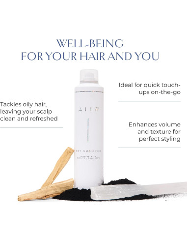 Champú Seco AIIR 190g - Volumen, Limpieza y Frescura