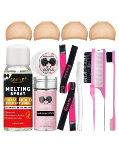 Spray Derretidor de Encaje Adhesivo WOZUTUNT 100ml + Kit 13pcs