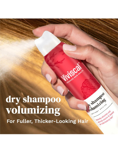 Champú Seco Voluminizador Viviscal 150ml - Sin Agua, Fortalecido