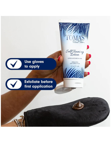 Bronceador Auto Bronceador Toma's Total Tan 170g - Bronceado Natural