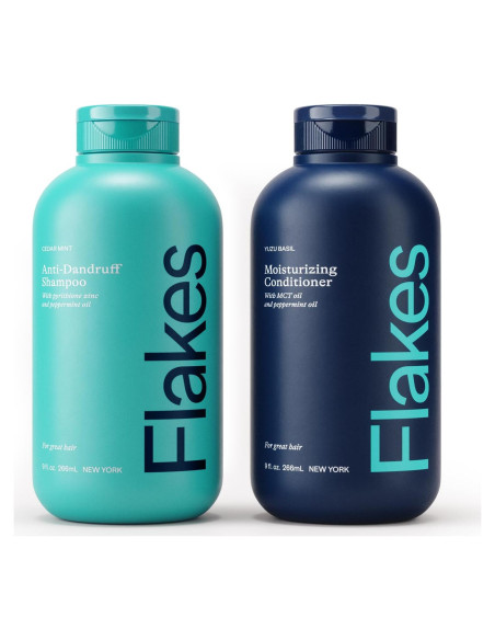 Juego de Champú y Acondicionador Anti Caspa Flakes 266 ml