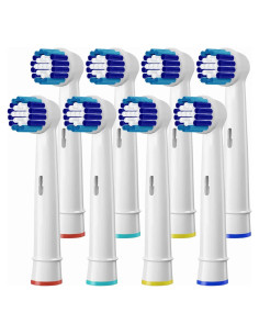Paquete de 8 cabezales de cepillo PEPECARE para Braun Oral-B