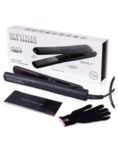 Plancha de Pelo Cerámica Herstyler Superstyler 1.25" Doble Voltaje