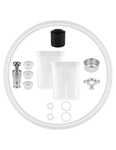 14 Piezas Accesorios para Olla a Presión JIEYU 5-6 Qt