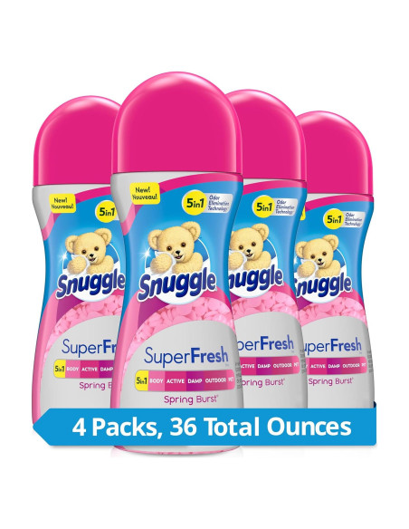 Bolas de Fragancia Snuggle Scent Shakes 255g Paquete de 4