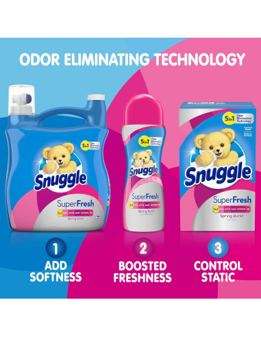 Bolas de Fragancia Snuggle Scent Shakes 255g Paquete de 4