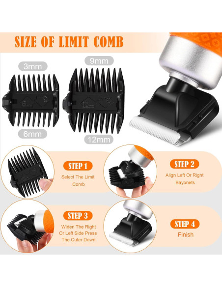 Recortadora de Alfombra Eléctrica Landhoow 200W Ajustable