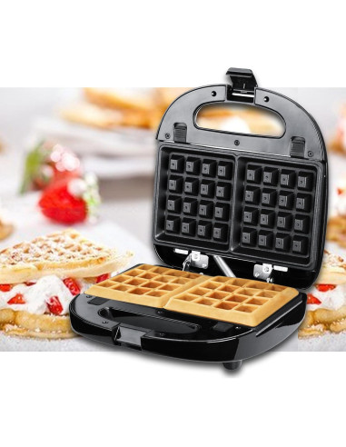 Sandwichera ZZ S6141A-B con Placas Desmontables Antiadherentes