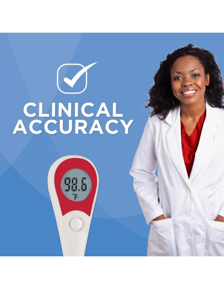 Termómetro Digital Healthwise 8 Segundos Pantalla Jumbo