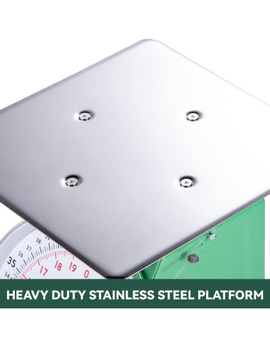 Balanza Mecánica Tada 110 lb (49.9 kg) Acero Inoxidable