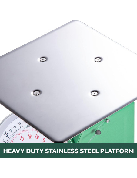 Balanza Mecánica Tada 110 lb (49.9 kg) Acero Inoxidable