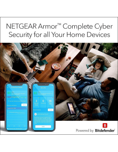 Router Módem NETGEAR Orbi WiFi 6 CBR750 - 4.2Gbps, 232m