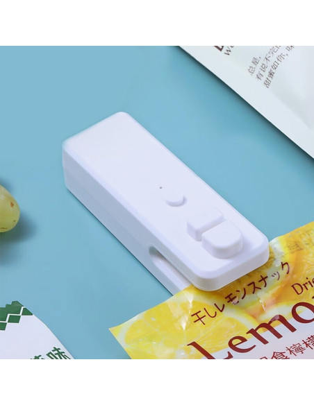 Mini Sello Térmico Recargable SUHYUNJANGM Rosa 2 en 1