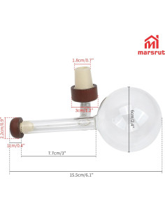 Aireador de Vino Marsrut en Vidrio Transparente 0.5 kg 2
