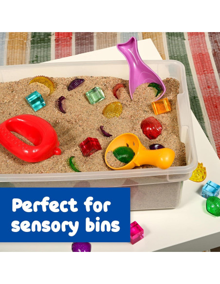 Herramientas Sensoriales SPARK & WOW - 4 Cucharas para Niños