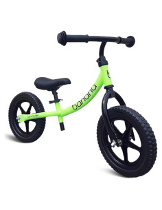 Bicicleta de Equilibrio Ligera Bicicleta Banana Verde 2-5 Años