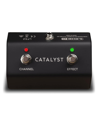 Interruptor de pie Line 6 LFS2 2 botones metálico negro