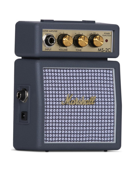 Amplificador de guitarra Marshall MS-2C 1W portátil gris