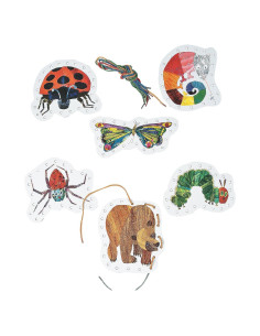 Conjunto de Tarjetas de Enhebrar Eric Carle - 24 Piezas