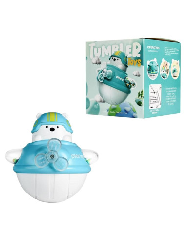 Osito Roly-Poly Musical para Bebés - Juguete Sensorial Montessori