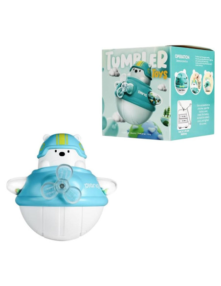 Osito Roly-Poly Musical para Bebés - Juguete Sensorial Montessori