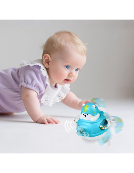 Osito Roly-Poly Musical para Bebés - Juguete Sensorial Montessori