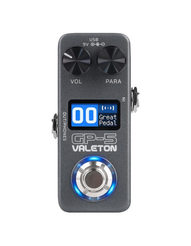 Valeton GP-5 Procesador de Multi-Efectos Compacto 100+ Efectos