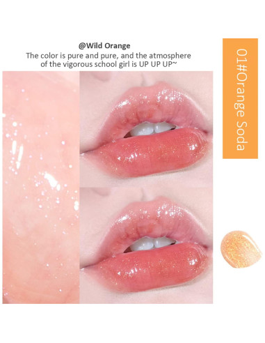 Aceite de Labios Voluminizador Alisesun Naranja 32g