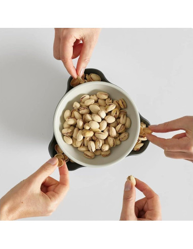 Cuenco Doble para Snacks Joseph Joseph Gris - 29.57 ml, Libre de BPA