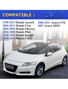 Espejo Retrovisor Interior X4XZ 24 cm Anti-Reflectante Honda 2