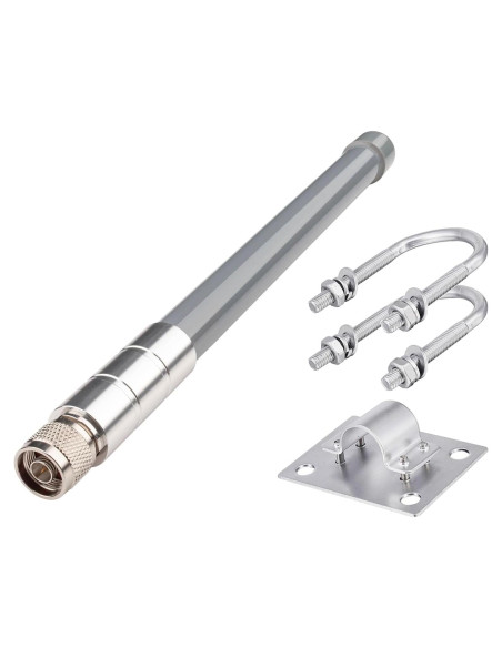 Antena Celular 4G YovKiss 30cm 5dBi Fibra de Vidrio