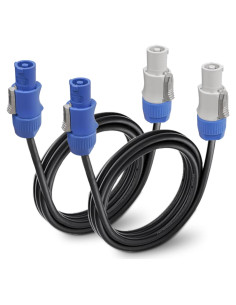 Cable de Alimentación PowerCon 2 Pack 1.22m Sound Town STC-PP4-2PK