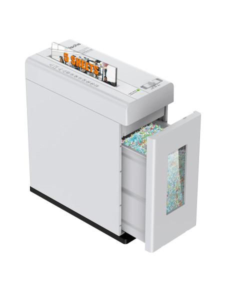 Trituradora de papel micro corte Suntiko C516 5 hojas 10L