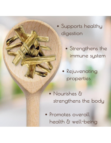 Shatavari Orgánica Darsa - 113 g, Raíz de Espárrago Racemoso