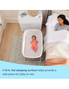 Cuna Lateral Graco DreamMore Portátil para Bebés 0-6 Meses 2