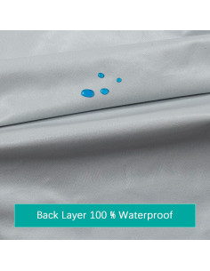 Sábanas Impermeables Biloban para Pack and Play 2 Piezas 96.5x66cm 2