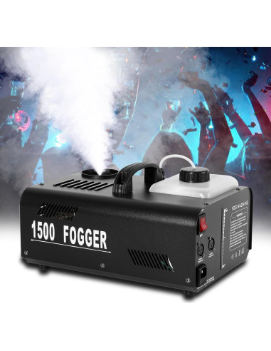 Máquina de Niebla TCFUNDY 1500W Vertical 2PCS Control Remoto