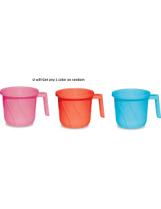Taza de Baño ATCUSA 1.5L Plástico Reutilizable Colores Variados 2