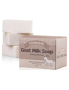 Jabón de Leche de Cabra Cloudsoap - Hidratante Natural 3x113g