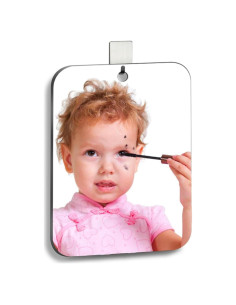 Espejo de Ducha Mpowtech Irrompible 17x13 cm Sin Niebla