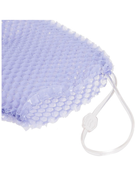 Mitón de Baño Supracor Spa Exfoliante Cuerpo Púrpura 24.8x16.5cm