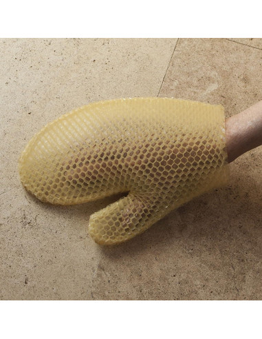 Mitón de Baño Supracor Spa Exfoliante Cuerpo Púrpura 24.8x16.5cm