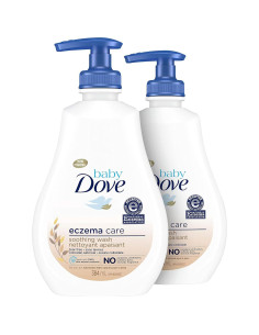 Baby Dove Gel y Crema Suave para Bebés 2x369.5g y 145g Eczema 2